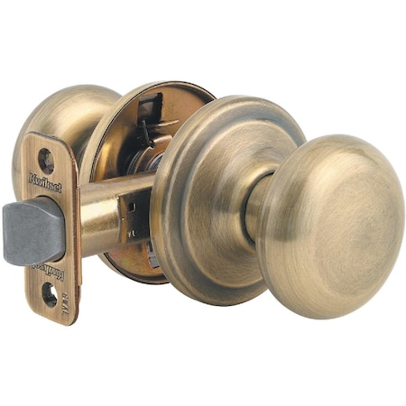 Kwikset Signature Series Antique Brass Hall & Closet Door Knob 720J 5 CP